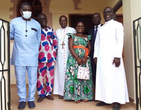 Rencontre de quelques membres du Bureau Exécutif de la Fondation Sainte Philomène